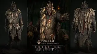 Druid Armor Plague Rat | Diablo 4 Transmog Showcase!