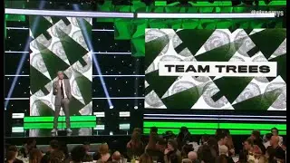 Mark Rober and MrBeast Highlight Team Trees | Streamy Awards 2019