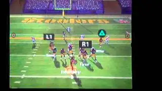Madden 08 on the PS2