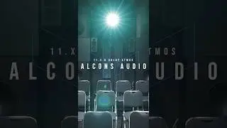 MASSIVE Alcons Audio Home Theater at CEDIA 2023 