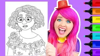 Coloring Encanto Mirabel Madrigal