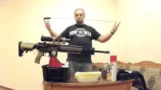 Чистка AR 15  Часть 1