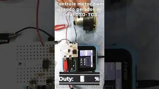 Controle de motor, pwm com dso-tc3
