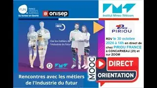 Rediffusion du webinaire autour des métiers de l'industrie du futur chez PIRIOU FRANCE à Concarneau