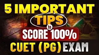 5 Important Tips To Score 100% in CUET PG Mathematics