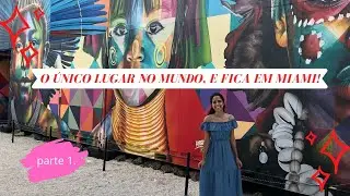VÔO INTERNACIONAL + MIAMI BEACH| WYNWOOD WALLS- EUA,  parte 1.