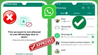 Исправить!  Проблема с WhatsApp. Эта учетная запись не может использовать решение WhatsApp.