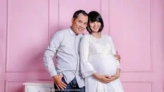 FOTO MATERNITY DESSY dan SUAMI [Maternity Indoor]