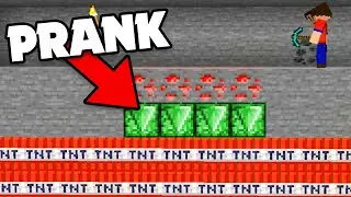 15 FALLEN in MINECRAFT, um deine FREUNDE zu PRANKEN!