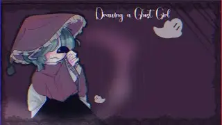 Drawing a Ghost Girl [speedpaint/timelapse]