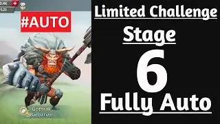 Lords Mobile Barbarian Stage 6 | Barbaric Journey Stage 6 | Lords Mobile Limited Challenge Nov 2023