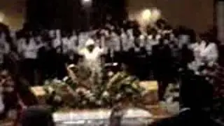 Mother Bynum Prays @ Mother Agnes Campbell's Homegoing
