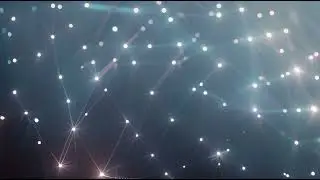 Blue Hexagonic Heavens: Animated Background Video using Amazon Bedrock and RunwayML