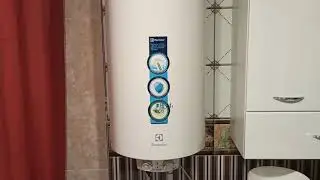 Замена сухого тэна  водонагревателя  Electrolux /Электролюкс/ EWH 80 Heatronic DL Slim DryHeat
