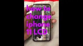 iPhone 11 LCD change। how to change #iphone 11 lcd replacement #ajatelecom