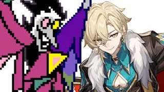 Aventurine Boss fight phase 2 With BIG SHOT