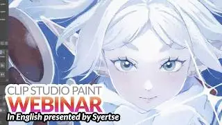 Webinar 🇬🇧 –  Creating Anime girls in Clip Studio Paint with 