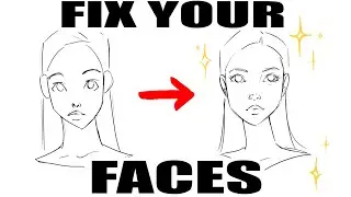 HOW TO FIX DRAWING FACES - Tips + tools to fix mistakes