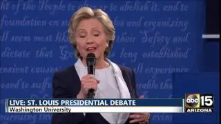 Fly Lands On Hillary Clinton's Face During Presidential Debate After Smelling The Bullshit