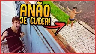 DEIXEI O ANÃO DE CUECA NA RUA!! - TROLLANDO MEU AMIGO ANÃO[ REZENDE EVIL ]