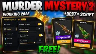 *NO KEY* Murder Mystery 2 Script | Auto Farm, Aimbot, Role Esp & more! | MOBILE SUPPORT