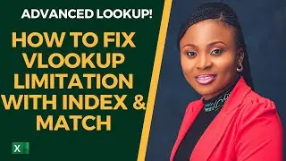 👉ADVANCED LOOKUP - INDEX AND MATCH FUNCTION