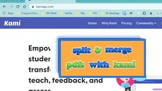 Split and Merge PDFs using Kami