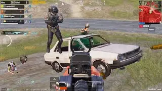 4 Enemies in The Vehicle RUSH ME - PUBG Mobile Gameplay #121