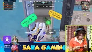 KYA PAGAL ENEMY HAI💔GANDA KAHIN KA😡|SARA GIRL GAMING|||