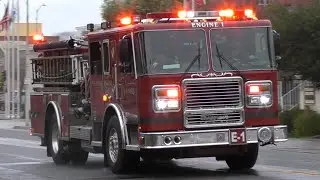 Hayward Fire Dept. Engine 1 Responding