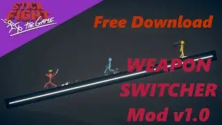 Free Weapon Switcher Mod/Hack - Stick Fight | Switch through weapons | Weapon hack/mod