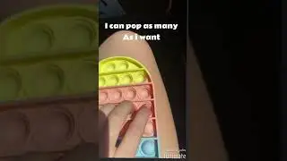 Fake pop it vs real pop it