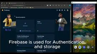 Todo list app using Flutter with Firebase demo video.