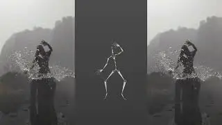 Cinema 4d Caster / Water Bender / Realflow setup + Mocap data