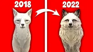 ПРОГРЕСС РАЗРАБОТЧИКОВ ЗА 4 ГОДА В WildCraft // Визуальные изменения скинов, моделей, карт и денов