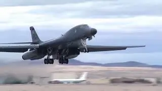 The U S  Air Force B 1B Lancer Bomber