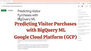 Predicting Visitor Purchases with BigQuery ML