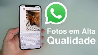 Como Enviar Fotos em ALTA Qualidade no WhatsApp Automaticamente!!