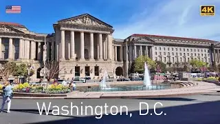 WASHINGTON D.C. USA Travel - Capital of United States of America 4K🇺🇸