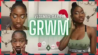 Vlogmas Day 14 GRWM | Doing My Make up | FashNforward