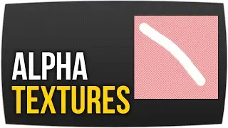 Alpha PNG Texturen importieren (weiße transparente Texturen) ► Unreal Engine Tutorial (German)