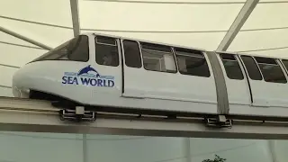 Sea World Monorail train