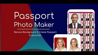 Passport photo maker and editor android app