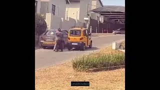 What happens when you go against Taxi mafia in South Africa.....#mafia