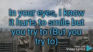 In Your Eyes - The Weeknd Lyrics Video - Acoustic Live Cover