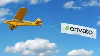 Aircraft Advertising Logo Animation - After Effects Projects