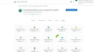 How to Comment and Like as your Company Profile on LinkedIn with our Chrome Extension