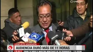 Achacachi: Siete comunarios fueron enviados a la cárcel tras 11 horas de audiencia