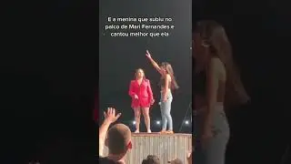 A voz dessa menina! 😅 olha a cara da  Mari Fernands 🥹 