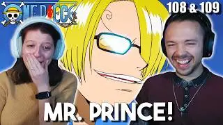 SANJI'S AURA FARMING! 😍🔥 | ONE PIECE | Reaction 108 & 109